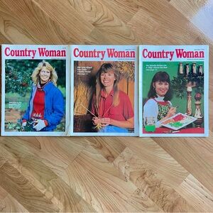 Vintage Country Woman 1993 Magazine Lot of 3